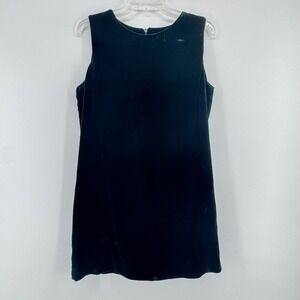 GAP‎ Velvet Shift Dress Size 8 Green